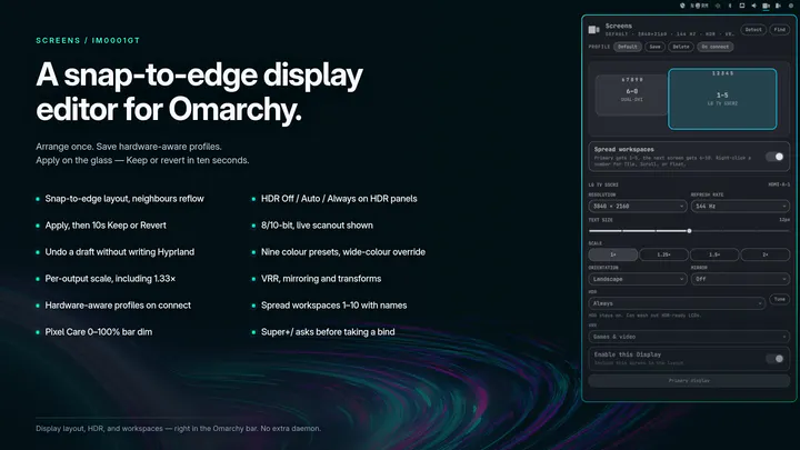 Screens preview