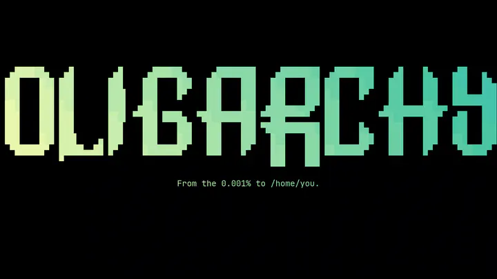 Oligarchy Screensaver preview