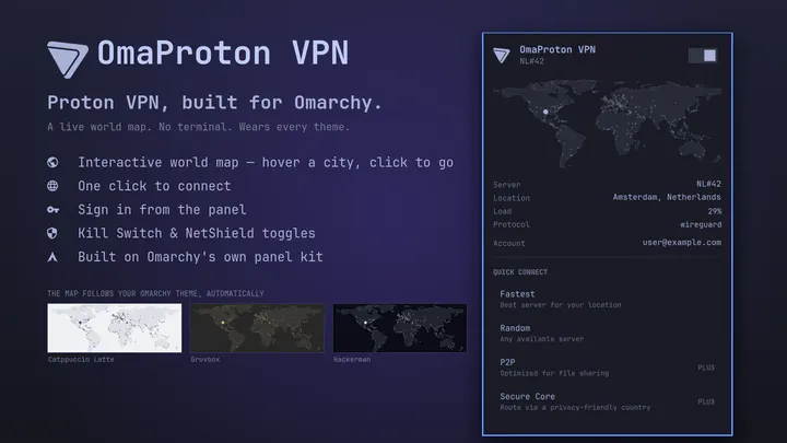 OmaProton VPN preview
