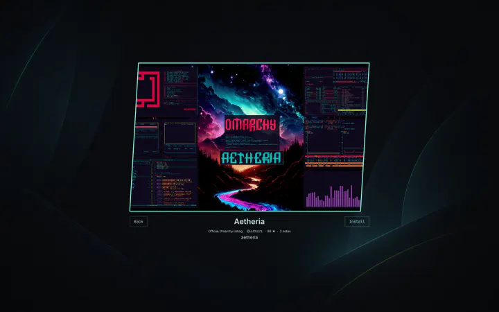 Omarchy Theme Manager preview