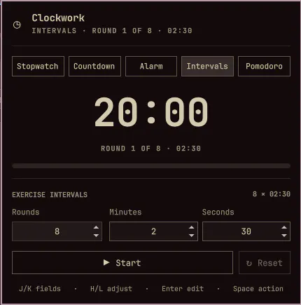 Clockwork preview