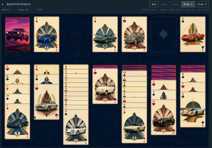 Quattrolitaire preview