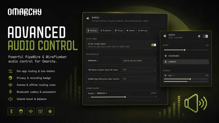 Advanced Audio Control preview